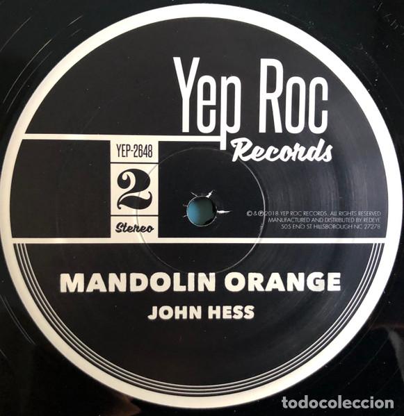 Discos de vinilo: MANDOLIN ORANGE - GOLDEN EMBERS / JOHN HESS - MAXI - Foto 4