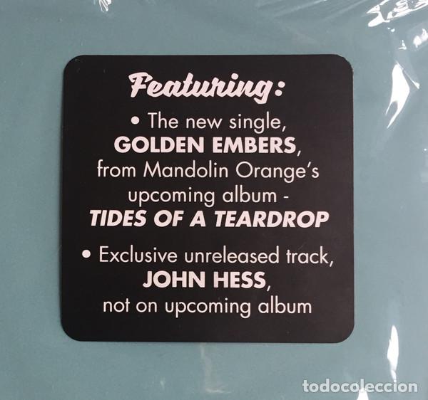 Discos de vinilo: MANDOLIN ORANGE - GOLDEN EMBERS / JOHN HESS - MAXI - Foto 5