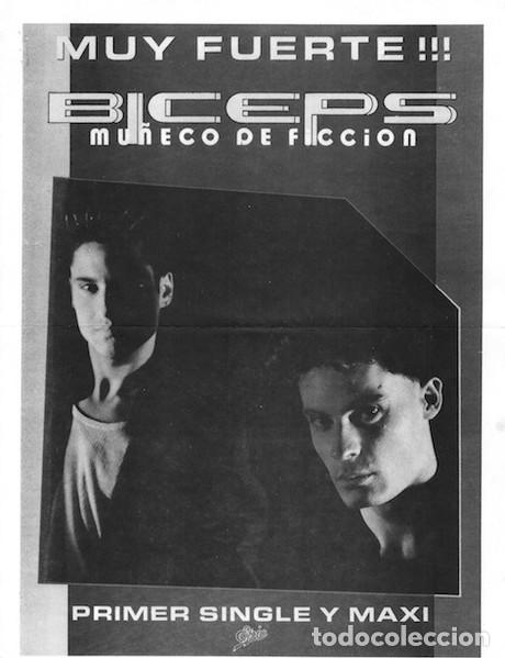 Discos de vinilo: BICEPS - MU&Ntilde;ECO DE FICCI&Oacute;N - MAXI - Foto 3
