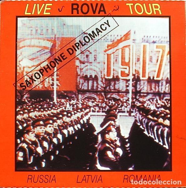 Discos de vinilo: ROVA SAXOPHONE QUARTET - SAXOPHONE DIPLOMACY - BOX LP