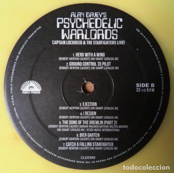 Discos de vinilo: THE PSYCHEDELIC WARLORDS - CAPTAIN LOCKHEED & THE STARFIGHTERS LIVE! - LP - Foto 4