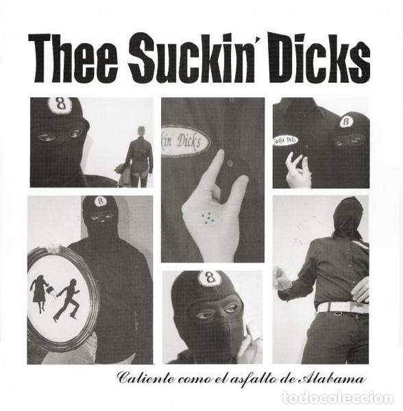 Discos de vinilo: THEE SUCKIN DICKS - THINK TWICE - LP 10&rdquo; - Foto 3