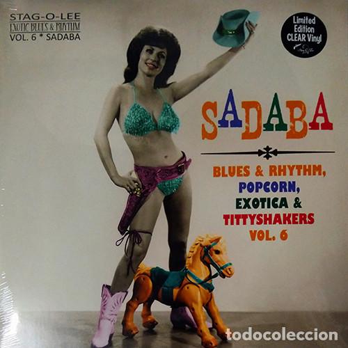 Discos de vinilo: VARIOS - SADABA (BLUES & RHYTHM, POPCORN, EXOTICA & TITTYSHAKERS! VOL. 6) - LP 10&rdquo;