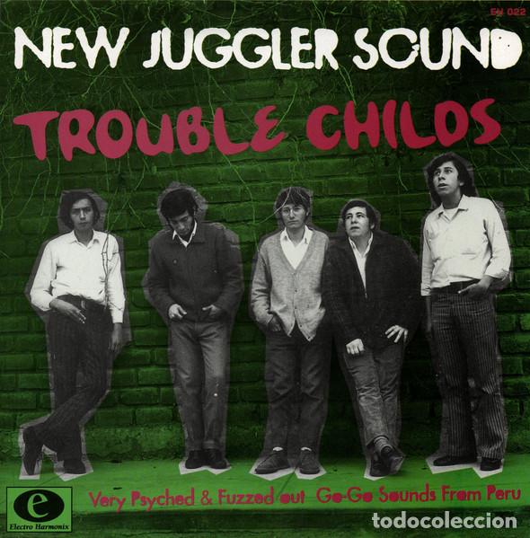 Discos de vinilo: THE NEW JUGGLER SOUND - TROUBLE CHILDS (VERY PSYCHED & FUZZED OUT GO-GO SOUNDS FROM PER&Uacute;) - LP 10&rdquo;