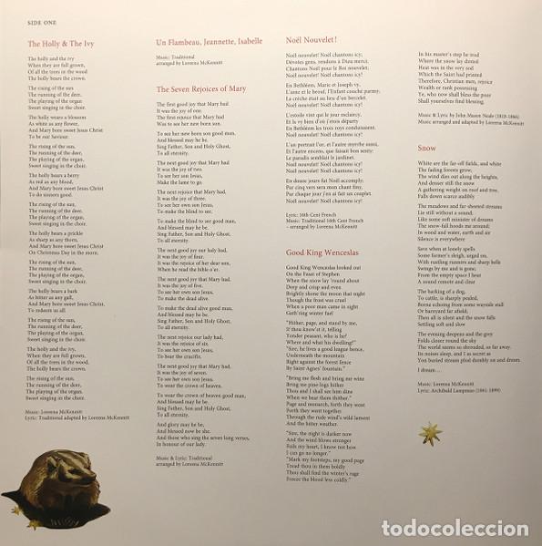 Discos de vinilo: LOREENA MCKENNITT - A MIDWINTER NIGHTS DREAM - LP - Foto 6