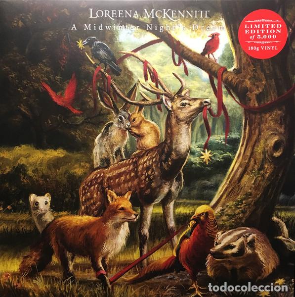 Discos de vinilo: LOREENA MCKENNITT - A MIDWINTER NIGHT'S DREAM - LP
