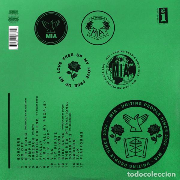 Discos de vinilo: M.I.A. - AIM - 2 LP - Discos La Metralleta - Foto 3