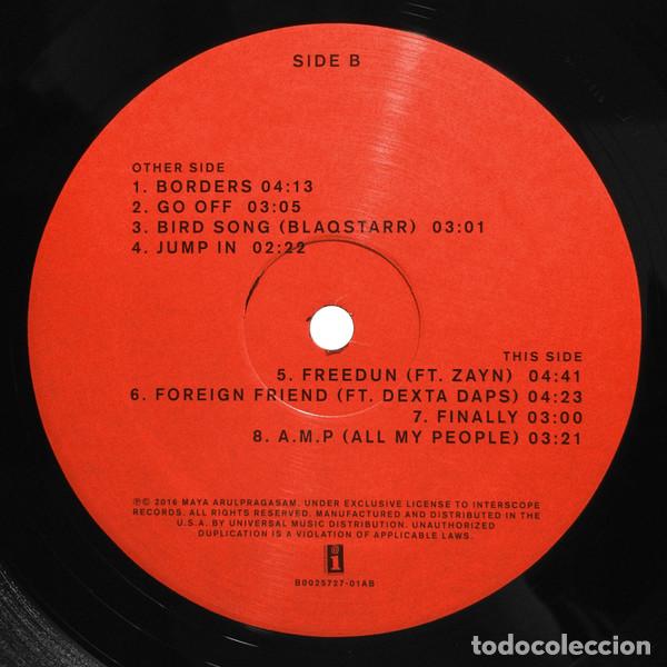 Discos de vinilo: M.I.A. - AIM - 2 LP - Discos La Metralleta - Foto 5
