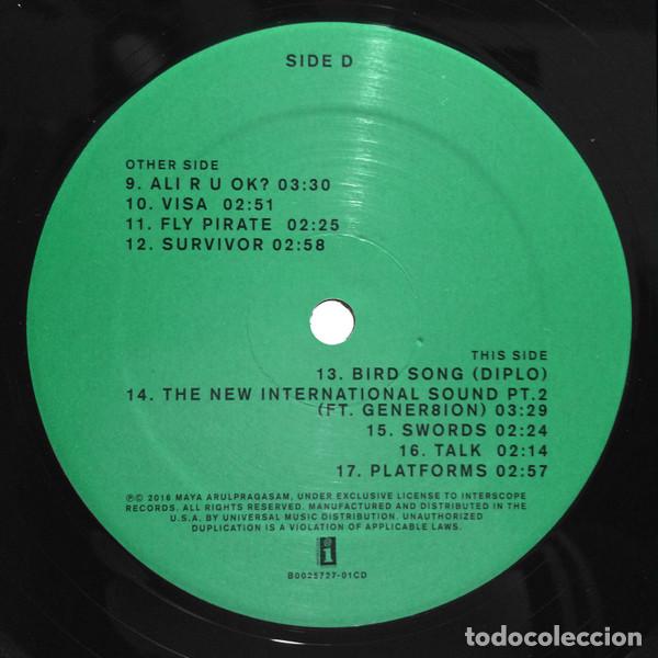 Discos de vinilo: M.I.A. - AIM - 2 LP - Discos La Metralleta - Foto 7
