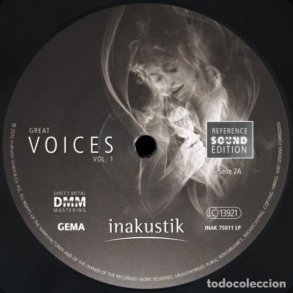 Discos de vinilo: VARIOS - GREAT VOICES VOL. 1 - 2 LP - Foto 7
