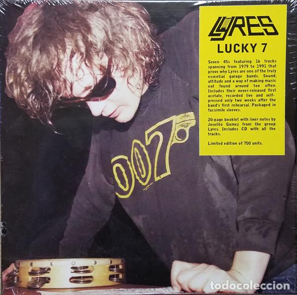 Discos de vinilo: LYRES - LUCKY 7 - 7 SINGLE - Foto 5
