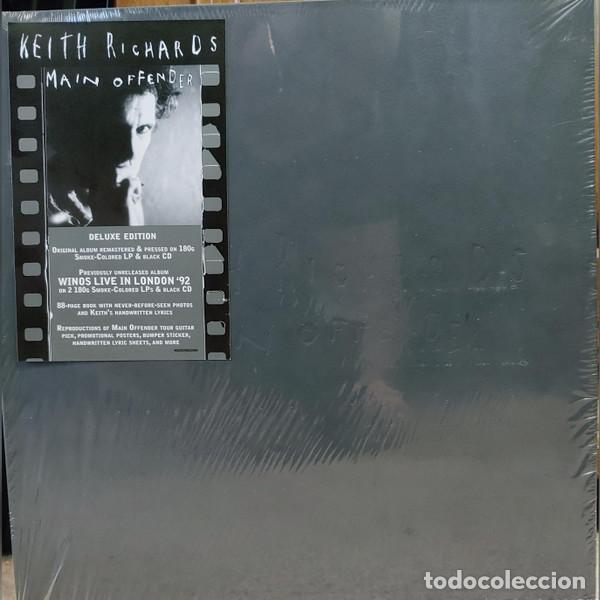 Discos de vinilo: KEITH RICHARDS - MAIN OFFENDER - BOX LP