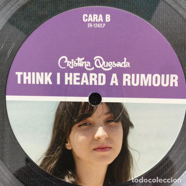 Discos de vinilo: CRISTINA QUESADA - THINK I HEARD A RUMOUR - LP - Foto 7