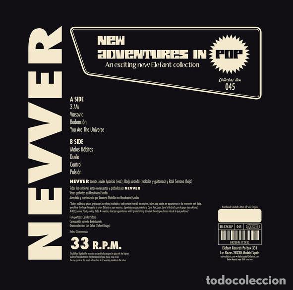 Discos de vinilo: NEVVER - DISFORIA - LP 10&rdquo; - Foto 2