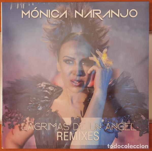 Discos de vinilo: M&Oacute;NICA NARANJO - L&Aacute;GRIMAS DE UN &Aacute;NGEL - REMIXES - MAXI