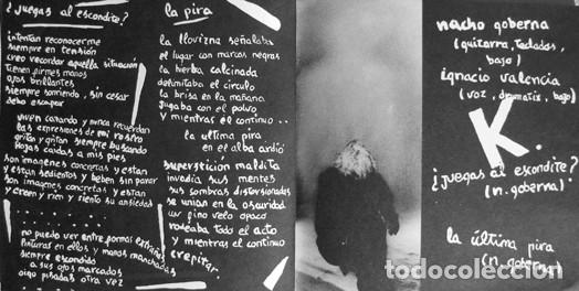 Discos de vinilo: AGRIMENSOR K - &iquest;JUEGAS AL ESCONDITE? - SINGLE - Foto 5