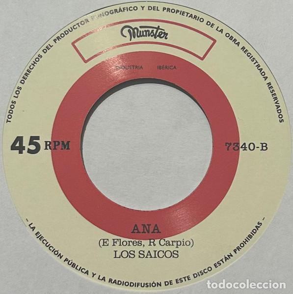 Discos de vinilo: LOS SAICOS - LOS SAICOS - 8 SINGLE - Foto 6