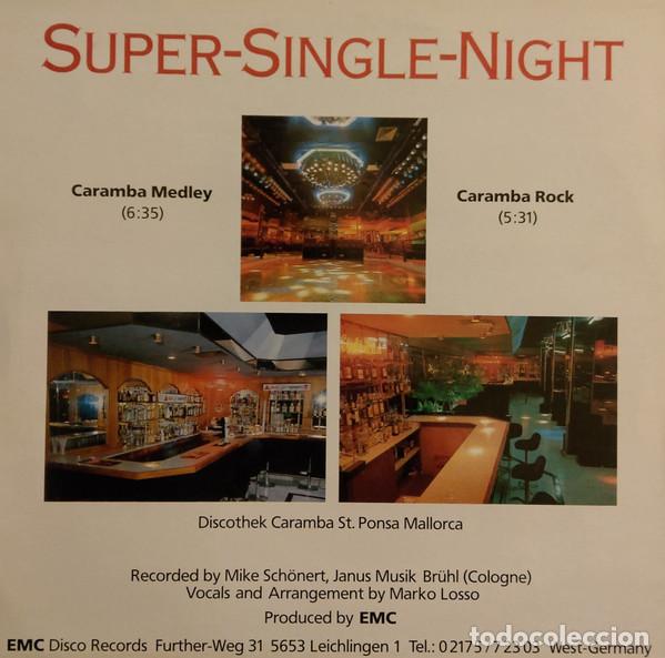 Discos de vinilo: UNKNOWN ARTIST - SUPER-SINGLE-NIGHT - MAXI - Foto 2