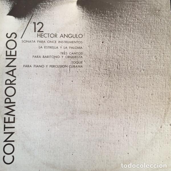 Discos de vinilo: HECTOR ANGULO - CONTEMPORANEOS / 12 - LP