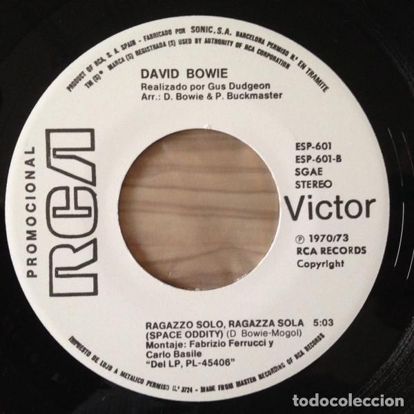 Discos de vinilo: DAVID BOWIE - AMSTERDAM - SINGLE - Foto 4
