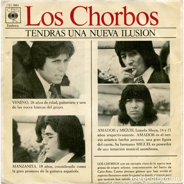 Discos de vinilo: LOS CHORBOS - TENDRAS UNA NUEVA ILUSI&Oacute;N - SINGLE