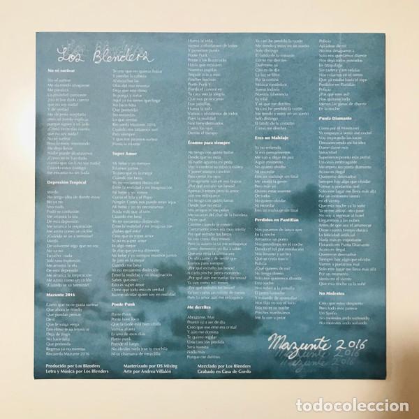 Discos de vinilo: LOS BLENDERS - MAZUNTE 2016 - LP - Foto 4
