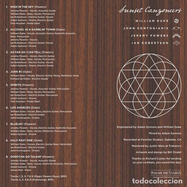 Discos de vinilo: SUNSET CANYONEERS - SUNSET CANYONEERS - LP - Foto 4