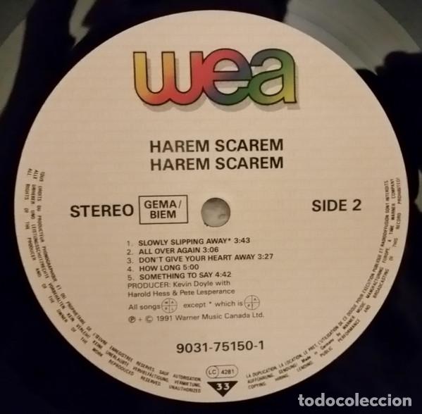 Discos de vinilo: HAREM SCAREM - HAREM SCAREM - LP - Foto 6