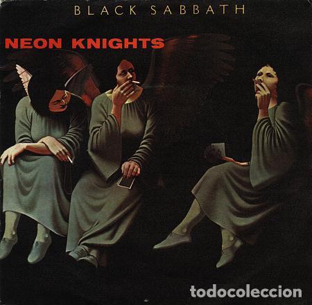 Discos de vinilo: BLACK SABBATH - NEON KNIGHTS - SINGLE