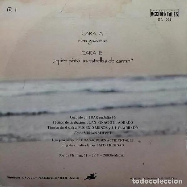 Discos de vinilo: DUNCAN DHU - CIEN GAVIOTAS - SINGLE - Foto 2