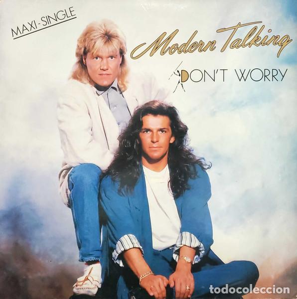 Discos de vinilo: MODERN TALKING - DONT WORRY - MAXI - Foto 1