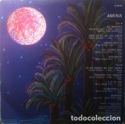 Discos de vinilo: AMINA - ALI MUSTAF&Aacute; - LP - Foto 2