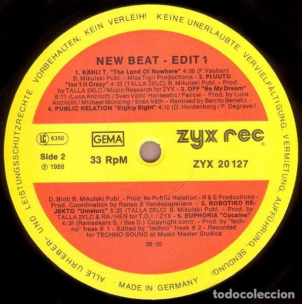 Discos de vinilo: VARIOS - NEW BEAT - EDIT 1 - LP - Foto 4