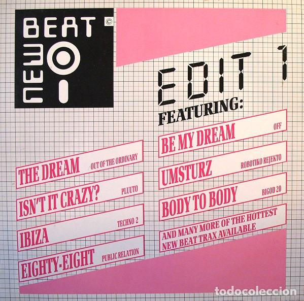 Discos de vinilo: VARIOS - NEW BEAT - EDIT 1 - LP - Foto 1
