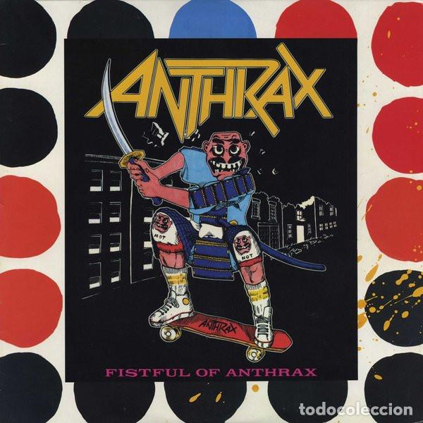 Discos de vinilo: ANTHRAX - FISTFUL OF ANTHRAX - LP - Foto 2
