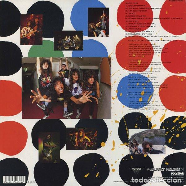 Discos de vinilo: ANTHRAX - FISTFUL OF ANTHRAX - LP - Foto 3