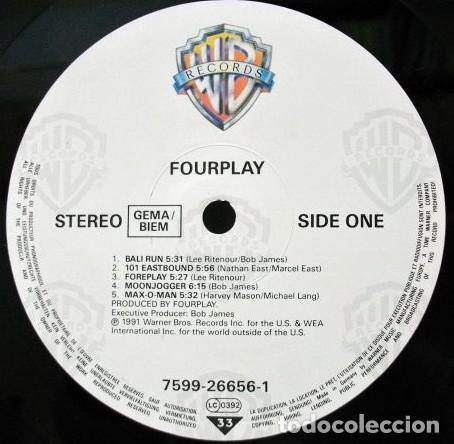 Discos de vinilo: FOURPLAY - FOURPLAY - LP - Foto 3
