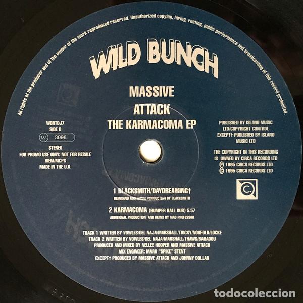 Discos de vinilo: MASSIVE ATTACK - KARMACOMA EP - 2 MAXI - Foto 5