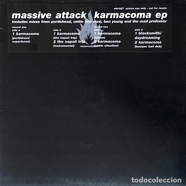 Discos de vinilo: MASSIVE ATTACK - KARMACOMA EP - 2 MAXI