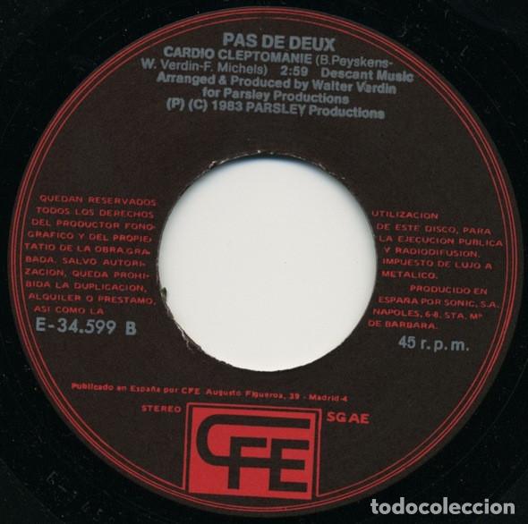 Discos de vinilo: PAS DE DEUX - MANI MEME - SINGLE - Foto 4