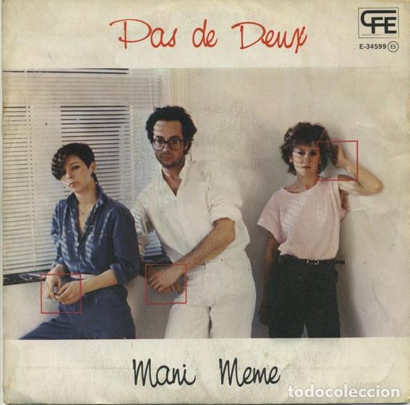 Discos de vinilo: PAS DE DEUX - MANI MEME - SINGLE
