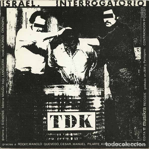 Discos de vinilo: TDEK / PANADERIA BOLLERIA NUESTRA SE&Ntilde;ORA DEL KARMEN - TDK / PANADERIA BOLLERIA NUESTRA SE&Ntilde;ORA DEL KA