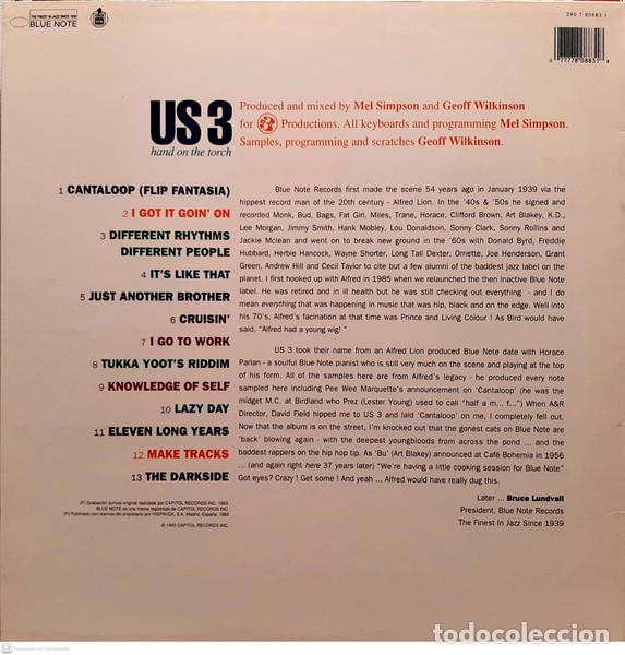 Discos de vinilo: US3 - HAND ON THE TORCH - LP - Foto 2