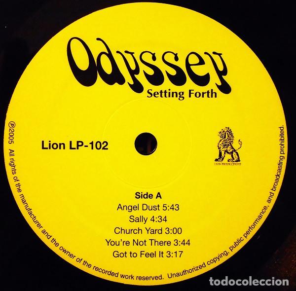 Discos de vinilo: ODYSSEY - SETTING FORTH - LP - Foto 4