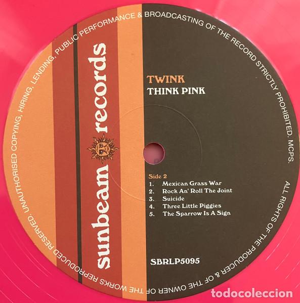 Discos de vinilo: TWINK - THINK PINK - LP - Foto 4