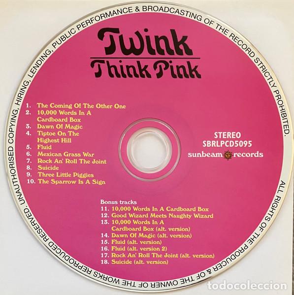 Discos de vinilo: TWINK - THINK PINK - LP - Foto 5