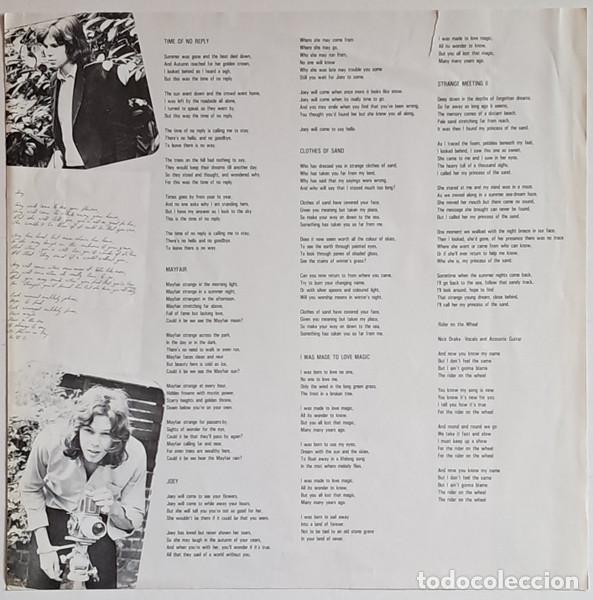 Discos de vinilo: NICK DRAKE - TIME OF NO REPLY - LP - Foto 7
