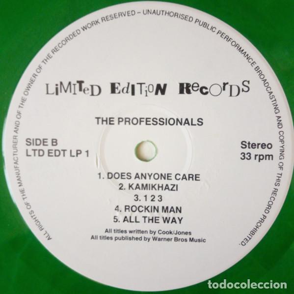 Discos de vinilo: THE PROFESSIONALS Y OTROS - THE PROFESSIONALS - LP - Foto 4