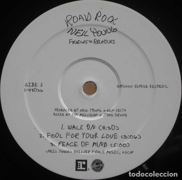 Discos de vinilo: NEIL YOUNG - ROAD ROCK - 2 LP - Foto 4