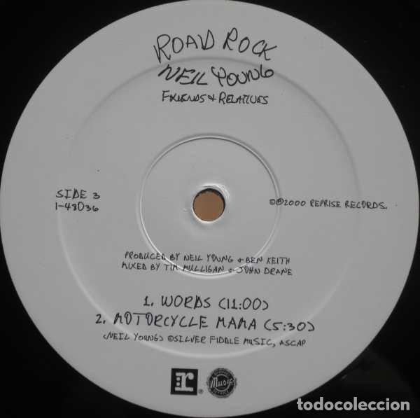 Discos de vinilo: NEIL YOUNG - ROAD ROCK - 2 LP - Foto 5